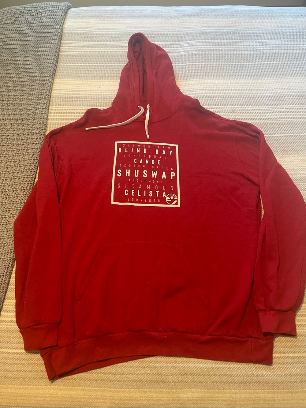 Shuswap Soul Hooded Sweatshirt XL / XXL British Columbia Lake